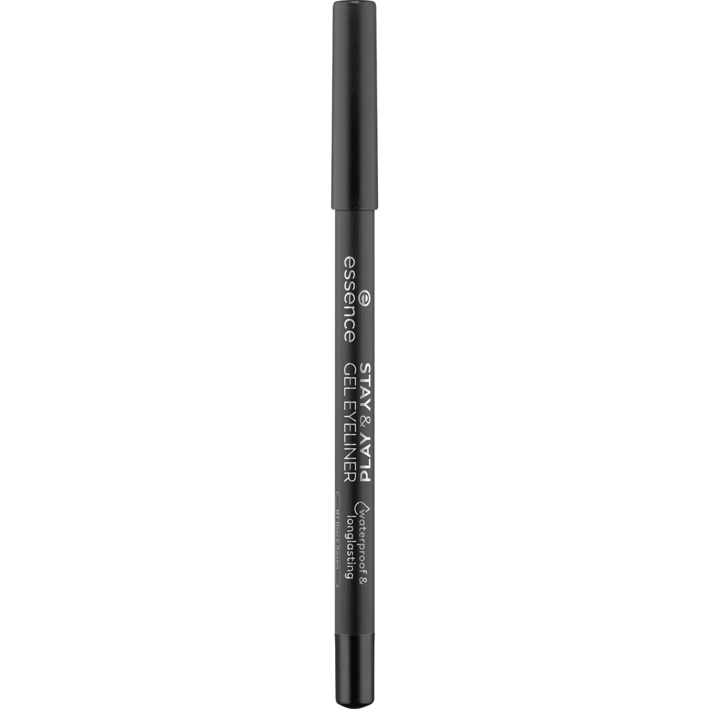 Essence Crayon Gel eyeliner Stay & Play Waterproof 01