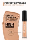 Flormar Perfect Coverage Liquid Concealer 40 Light/Medium