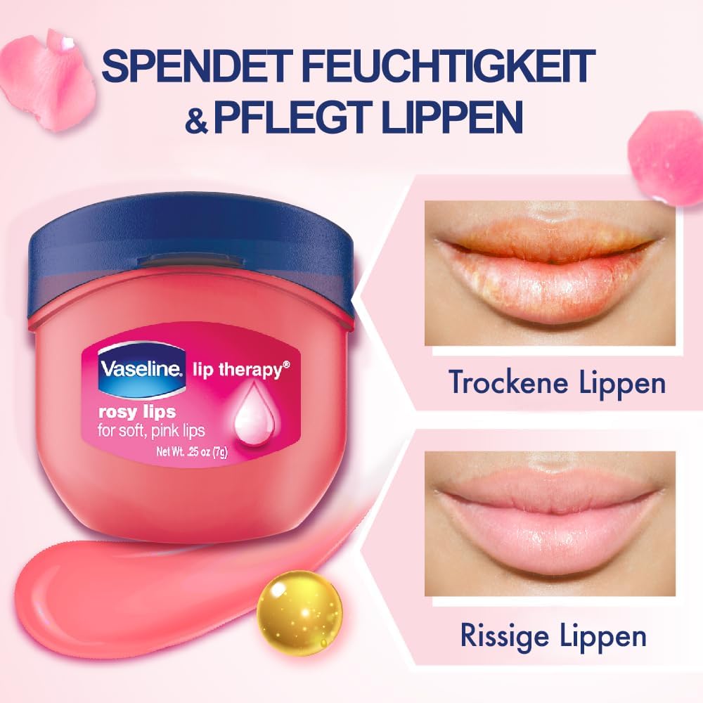 Vaseline Lip Care Rose 7g