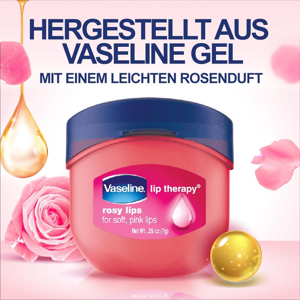 Vaseline Lip Care Rose 7g