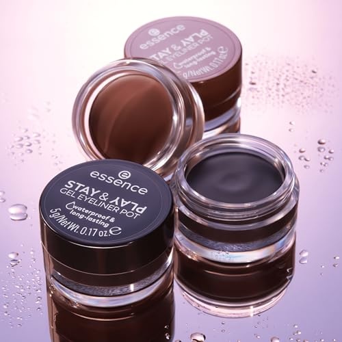 Essence Eyeliner Gel Stay & Play Pot 0001