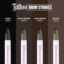 Absolute Tattoo Brown Strokes Black