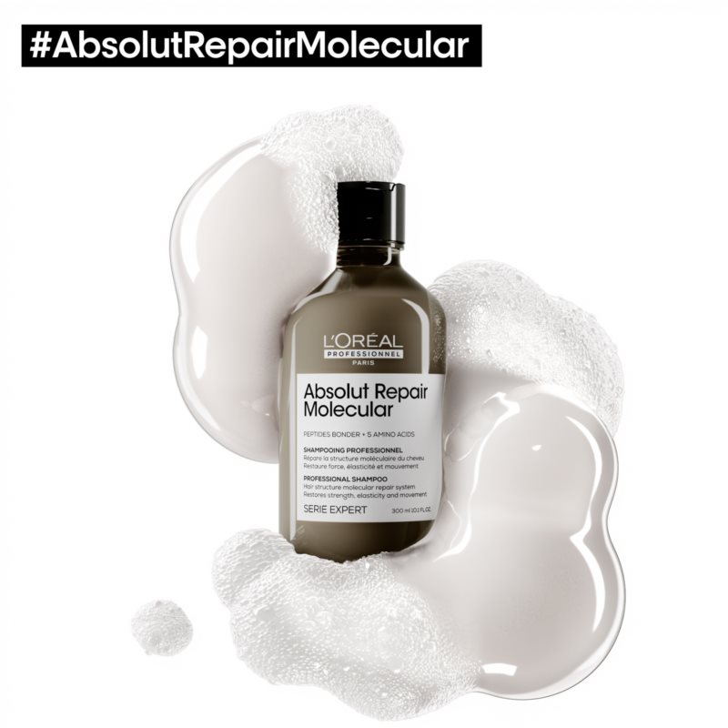 L'Oreal Serie Expert Absolut R- Molecular Shampoin 300ml