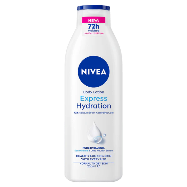 Nivea Lait Corp-Express Peaux Normal 250ml