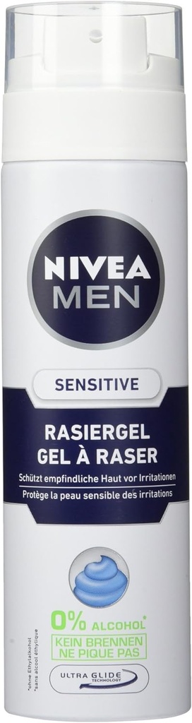 [81740] Nivea Sensitive Shaving Gel 200ml