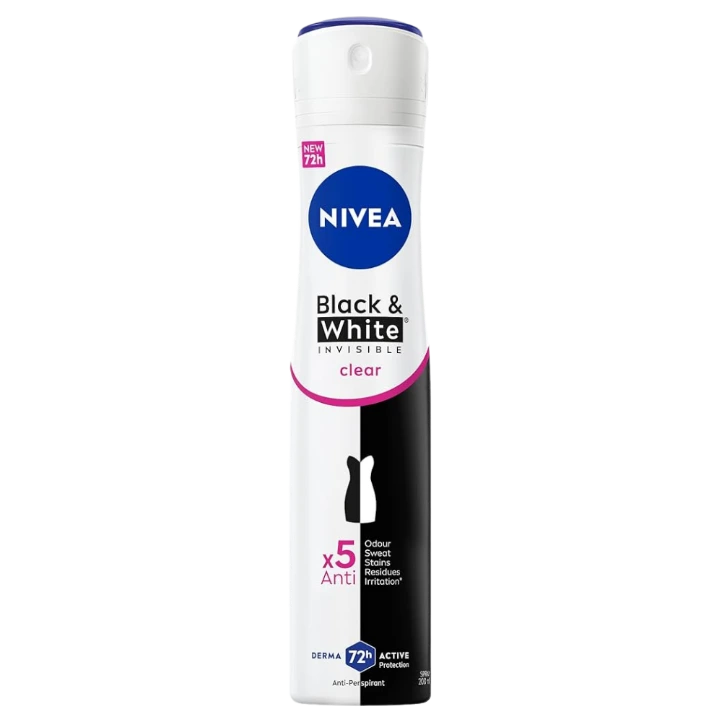 [82238] Nivea Deo- invisible Clear Women 200ml