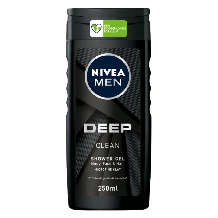 Nivea Shower Deep Clean Men 250ml
