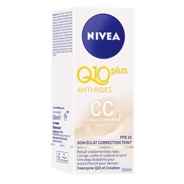Nivea CC Crème Q10 Anti-Rides