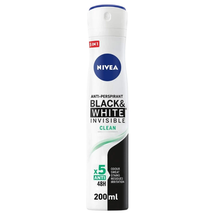 Nivea Deo- invisible Clean Women 200ml