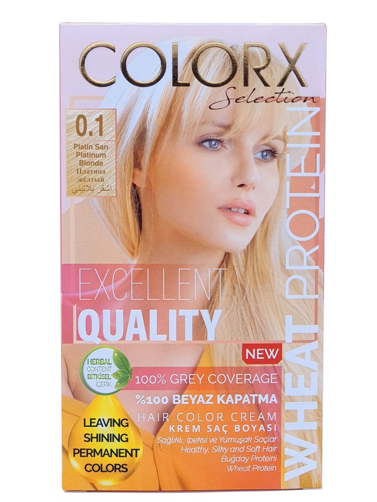 [COL 0.1] Colorx Coloration n° 0.1