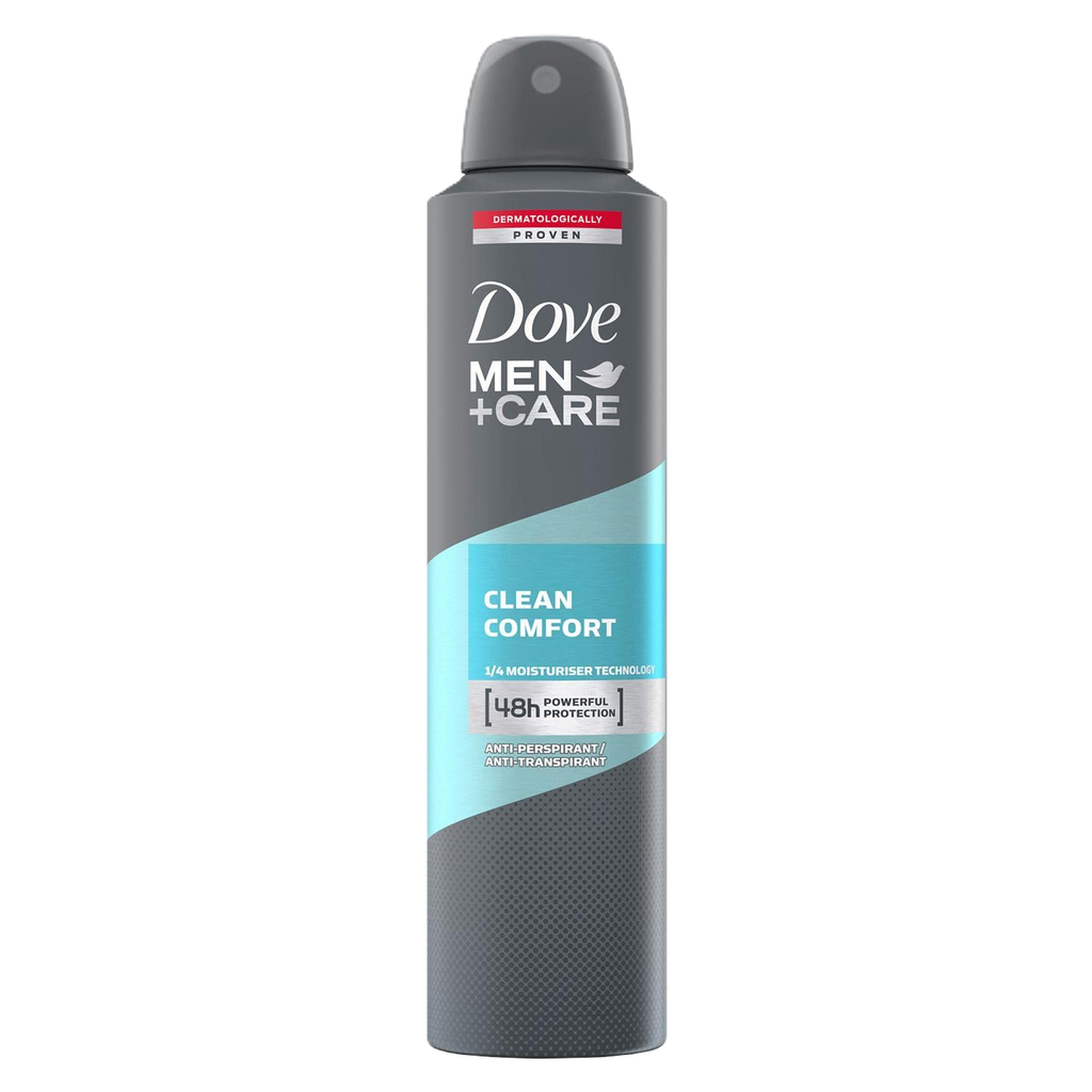 [8718114216324] Dove Deo- Spray Clean Comfort Men 250ml