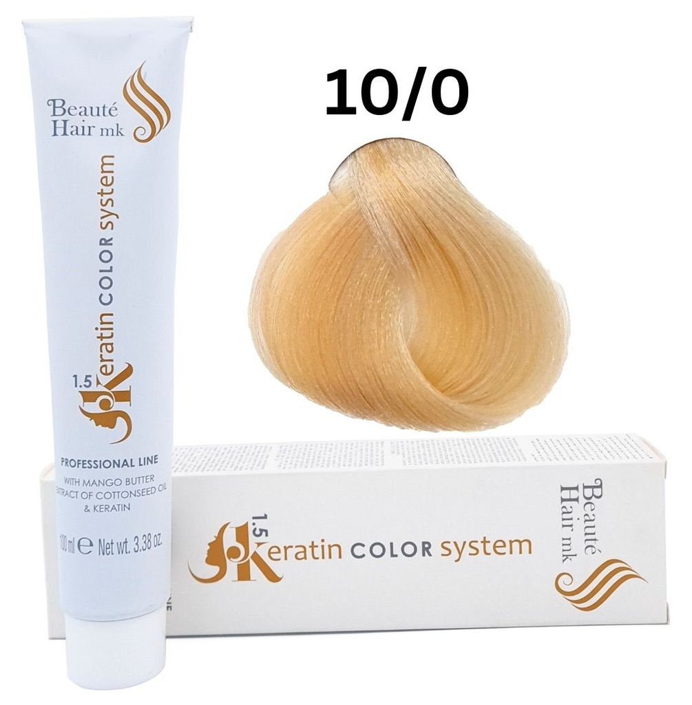 Keratin Color System n° 10/0