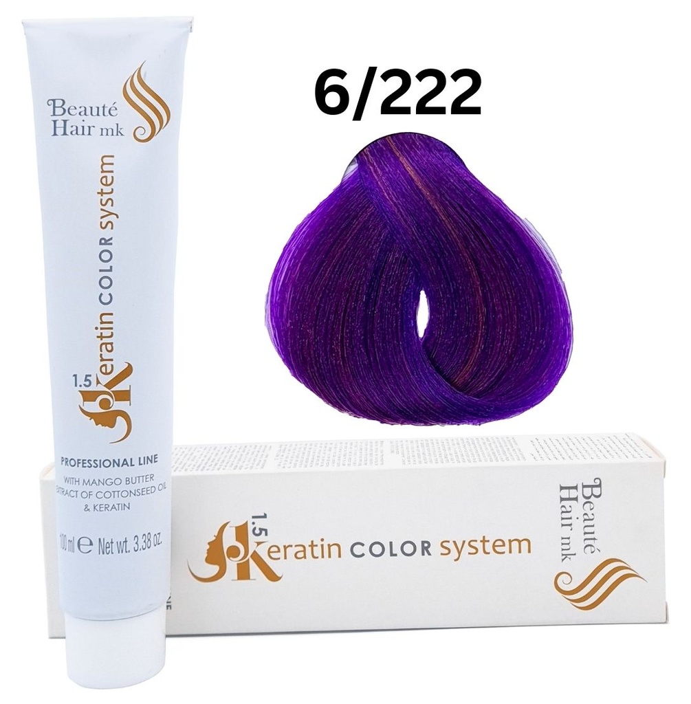 Keratin Color System n° 6/222