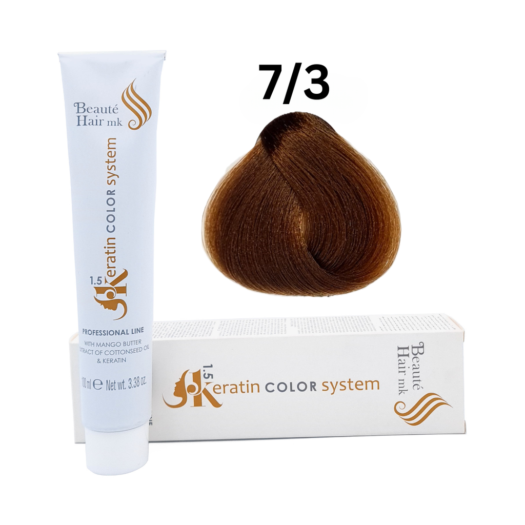 [KE 7/3] Keratin Color System n° 7/3