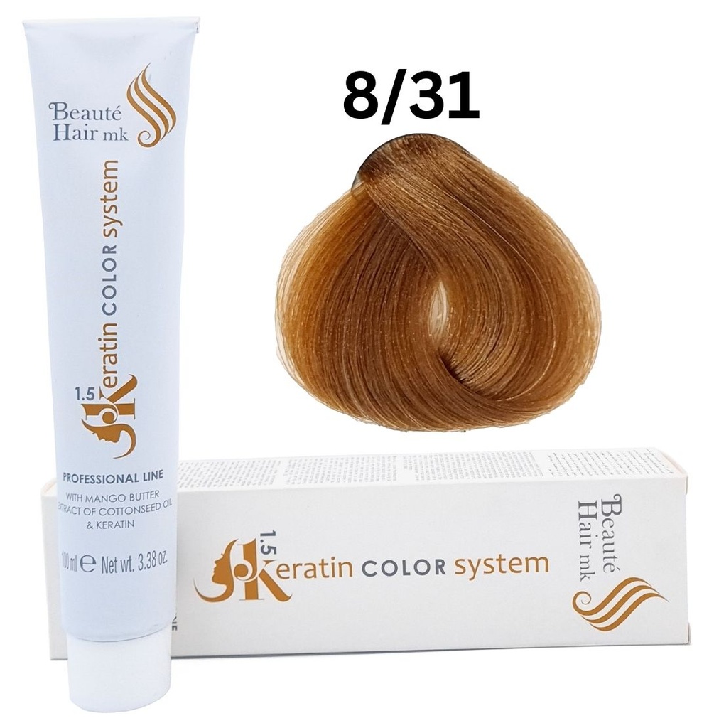 [KE 8/31] Keratin Color System n° 8/31