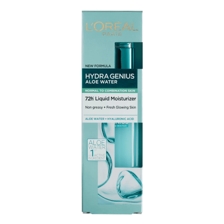 L'oréal Hydra Genius 72h Aloe Water Normal Skin 70ml