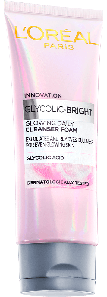 [LO128] L'oreal Glycolic Bright Glowing Cleanser 100ml