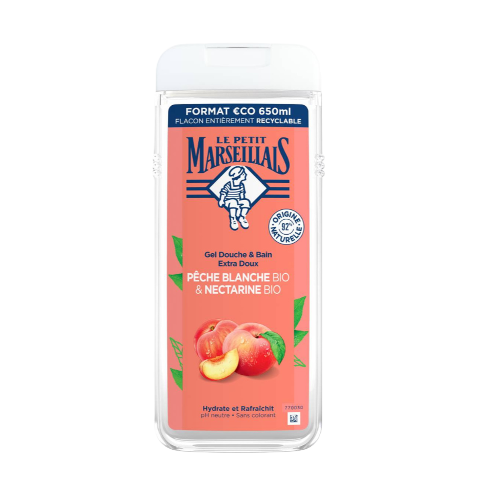 [MA651] Marseillais Shower Péche Blanche 650ml