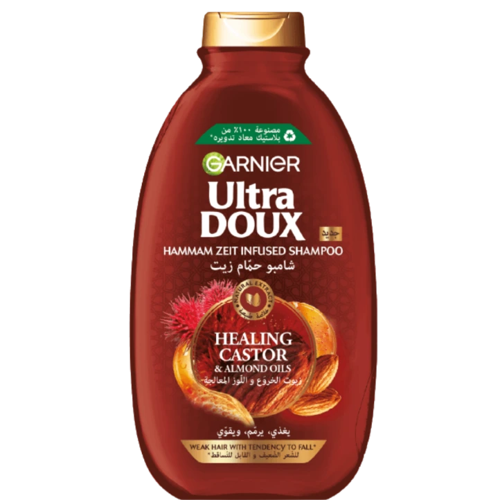 [078941 - 3610340078941] Ultra doux Shampoin Huile Ricin et d'amande 400ml