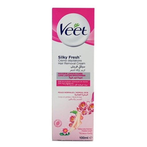 [VE2] Veet Crème Dépilatoire Peaux Normal 100ml