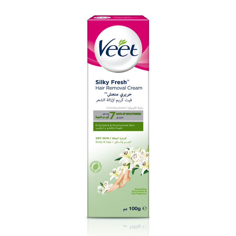 Veet Crème Dépilatoir Peaux Sèches 100ml