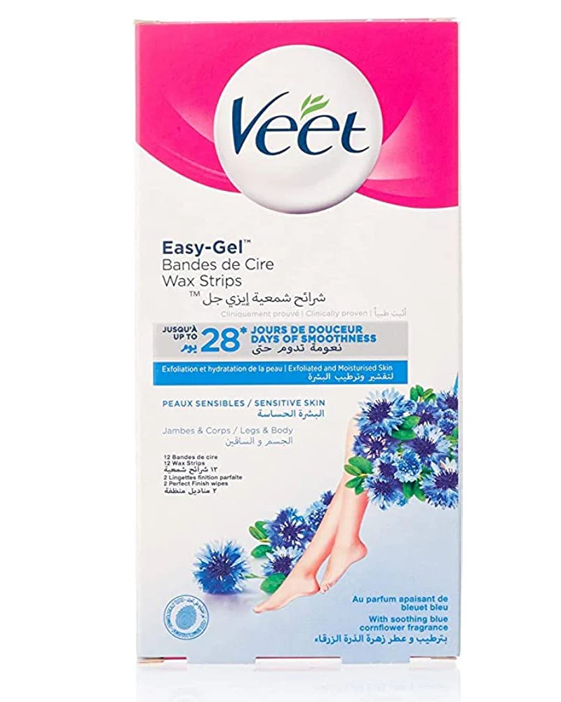 [025161] Veet Bandes Dépilatoir Sensitive
