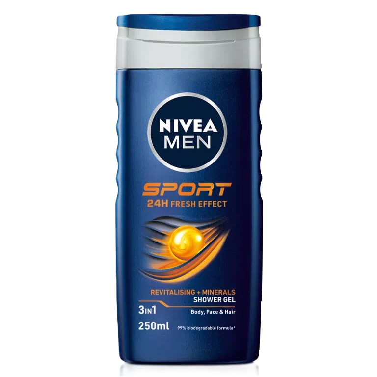 [81078] Nivea Shower Sport Men 250ml