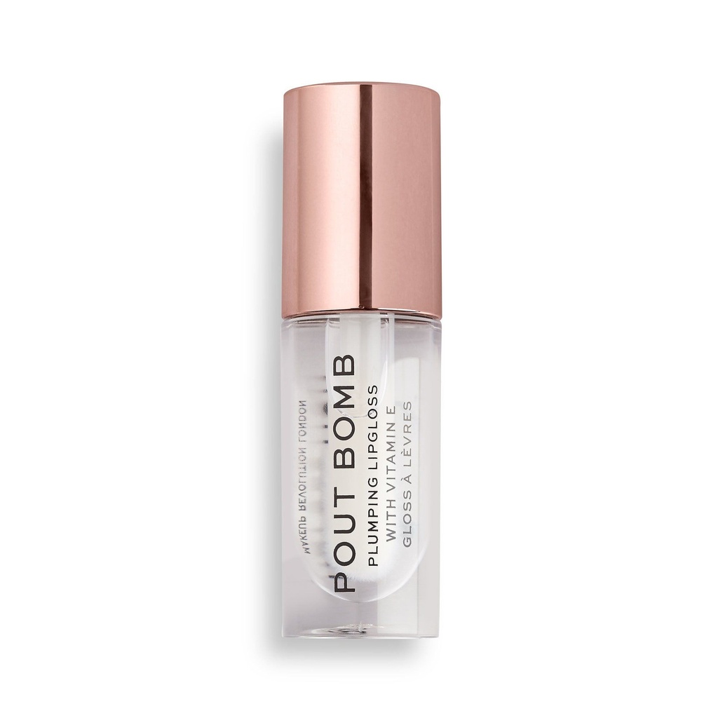 [SKU 1169905] Revolution Pout Bomb Plumping Gloss Glaze Clear