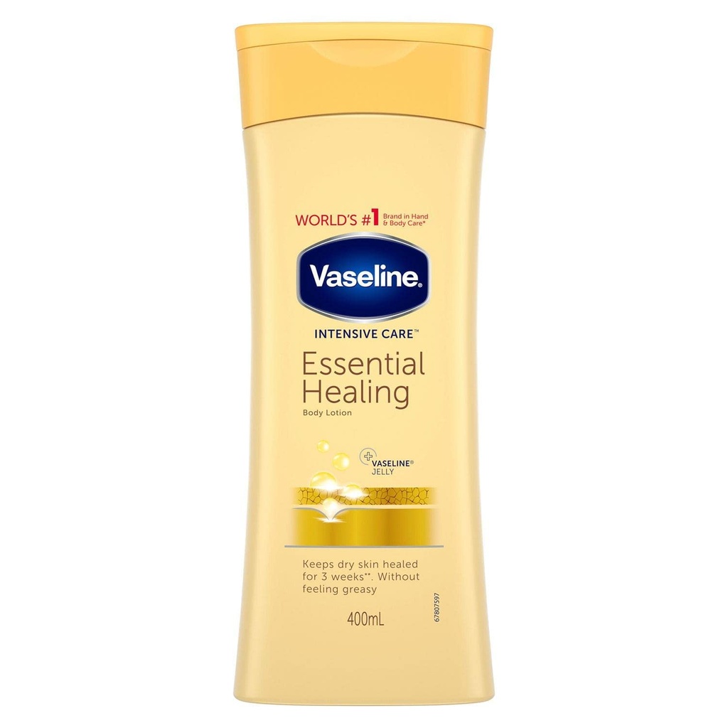 [8712561484398] Vaseline Body Lotion Essential Healing 400ml