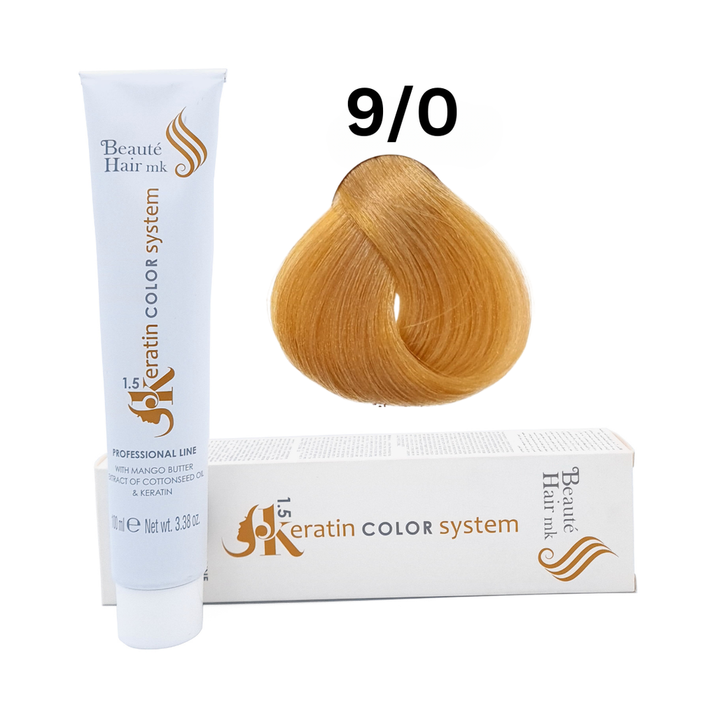 [KE 9/0] Keratin Color System n° 9/0