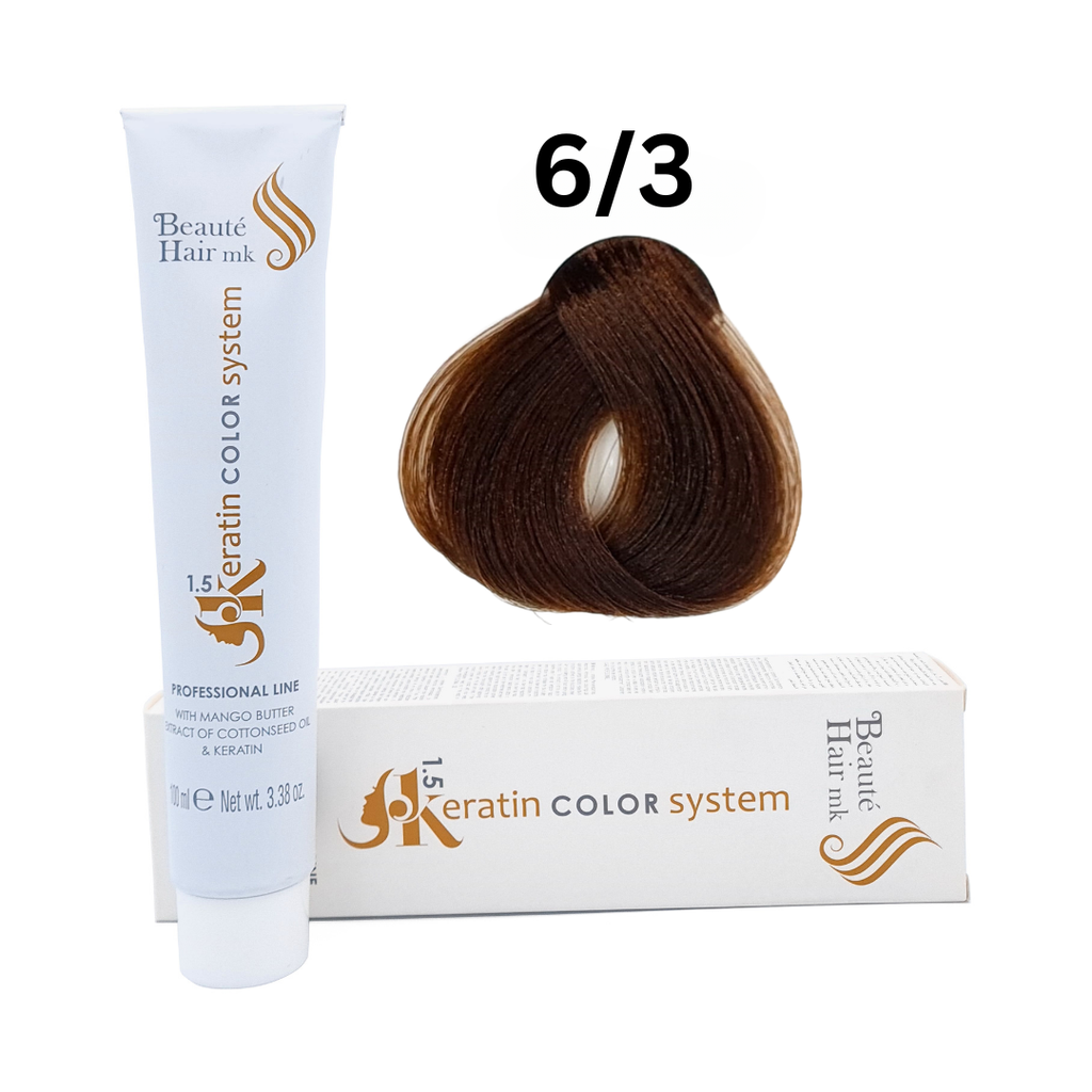 [KE 6/3] Keratin Color System n° 6/3