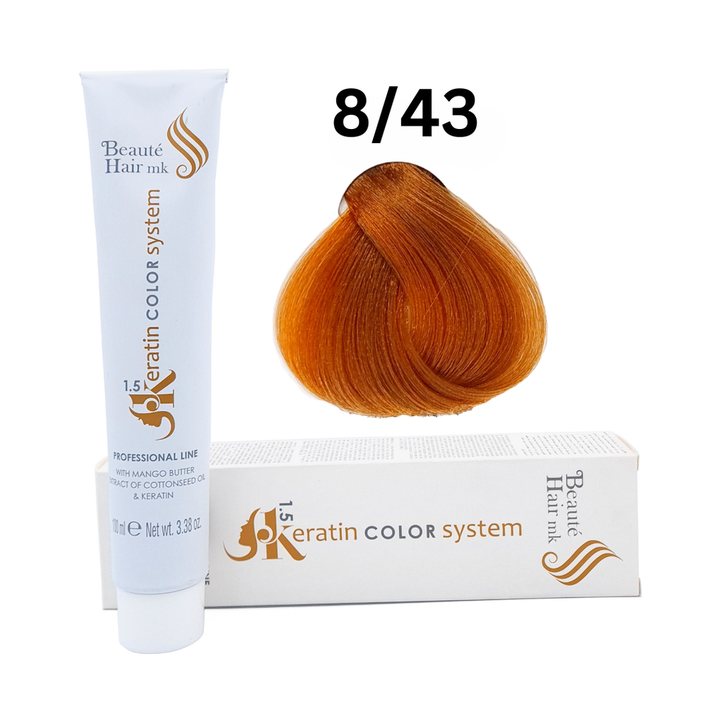 Keratin Color System n° 8/43