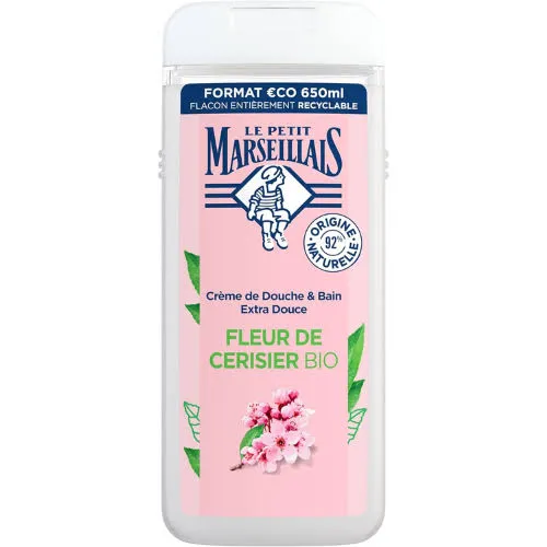 [WJ06168] Marseillais Shower Fleur de Cerisier Bio 650ml