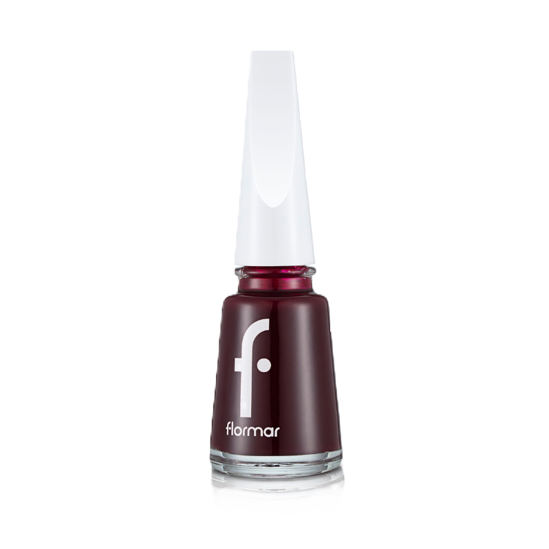[34000081-352] Flormar Nail Polish 352 Blackstar Red