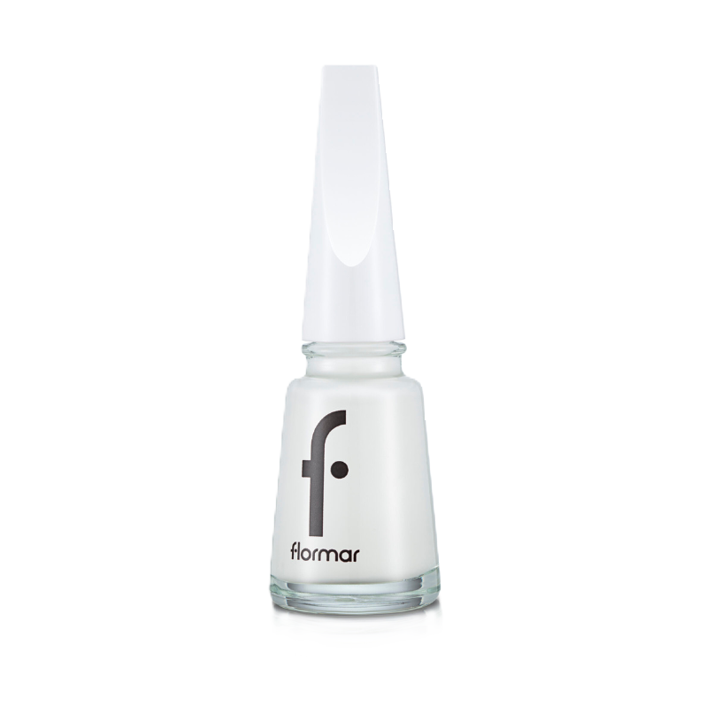 [34000081-400] Flormar Nail Polish 400 Bright White
