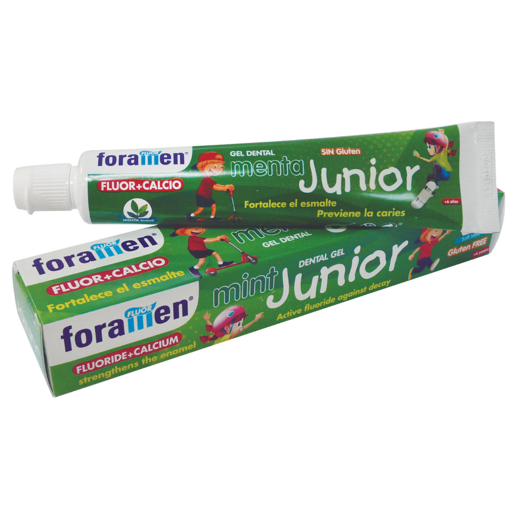 Foramen Dentifrice Gel Junior Minte 50ml