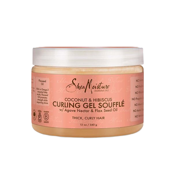 [764302290315] Shea Moisture Curling Gel Soufflé Coconut 340g