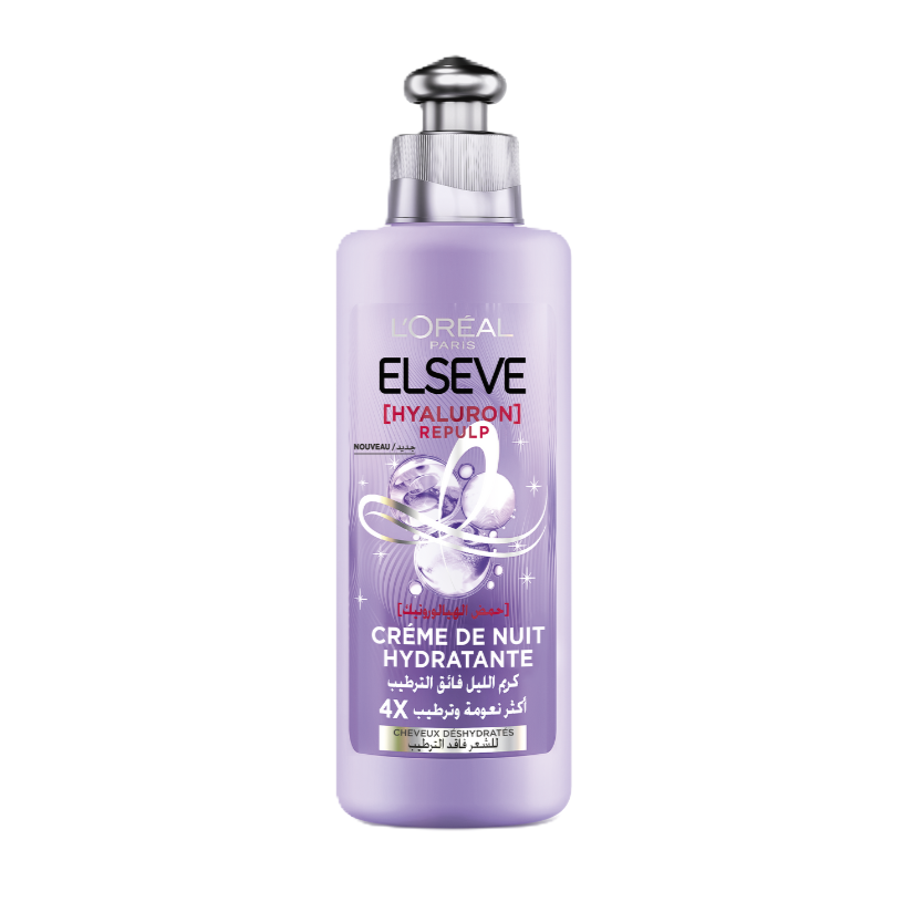 [53314] Elseve Crème de nuit Hydratant Hyaluron 200ml