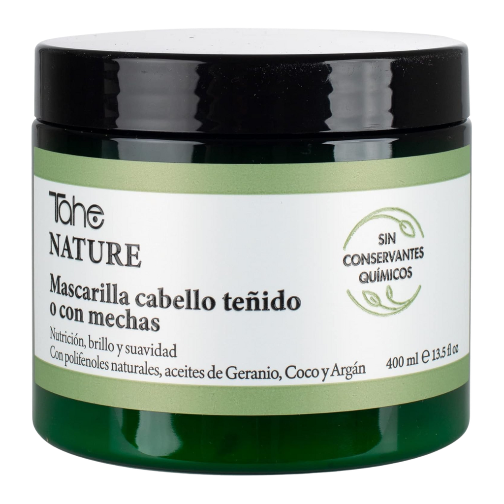 [12072379] Tahe Nature Masque Cheveux Coloré 400ml