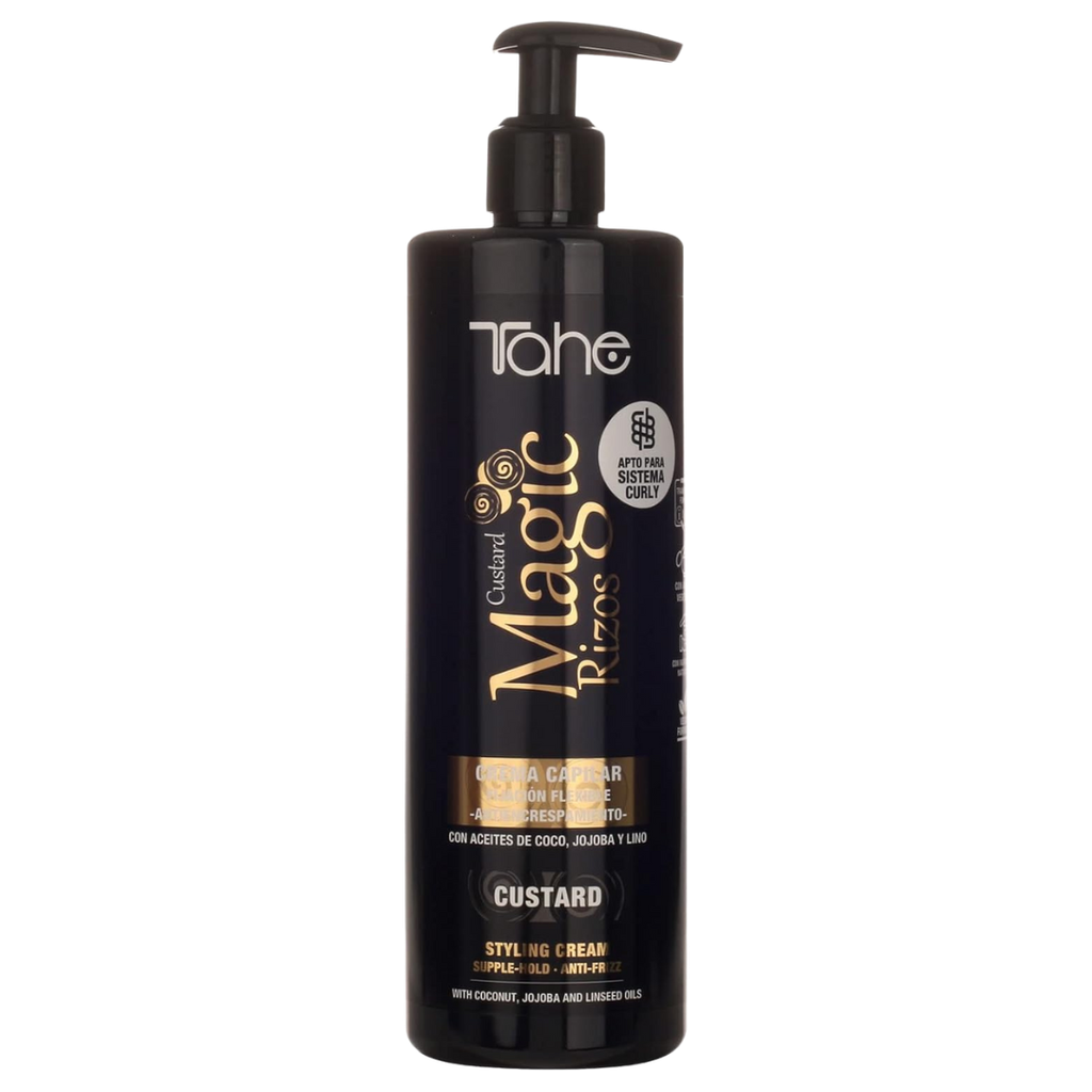 [12072362] Tahe Magic Crème de Fixation Souple Custard 500ml 