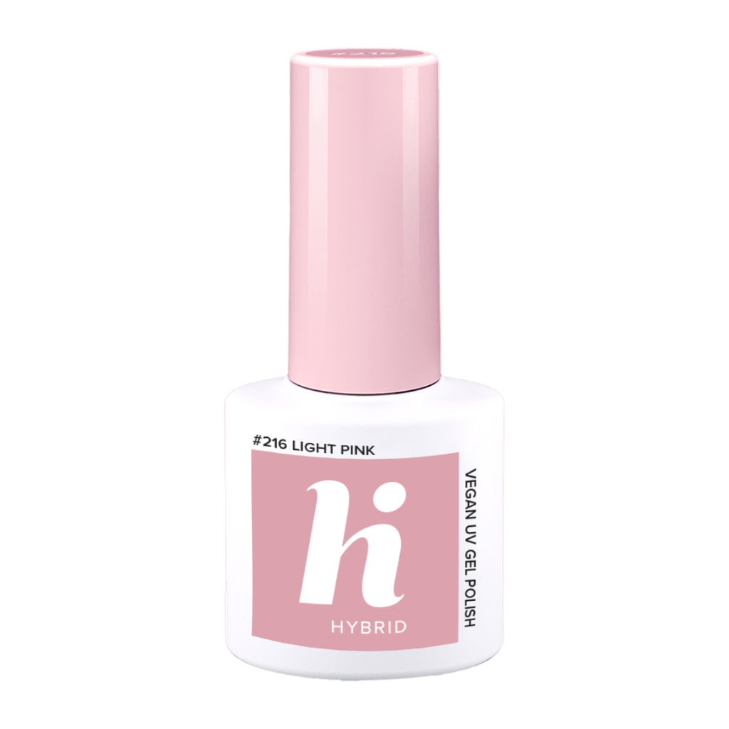 [LHHH05-216HF] Hi Hybrid Hema Free 216 Light Pink UV Gel Polish 5ml