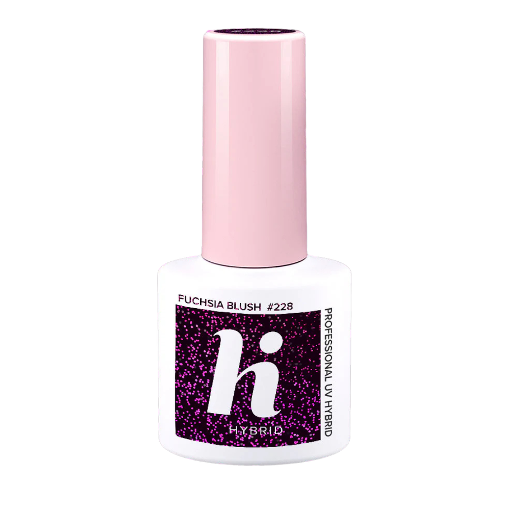 [LHHH05-228HF] Hi Hybrid Hema Free 228 Fuchsia Blush UV Gel Polish 5ml