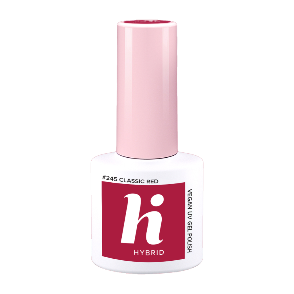 [LHHH05-245HF] Hi Hybrid Hema Free 245 Classic Red UV Gel Polish 5ml