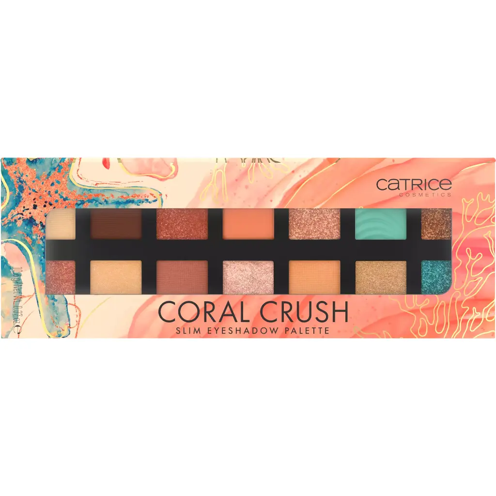 [944453] Catrice Palette Eyshadow Coral Crush Slim 030