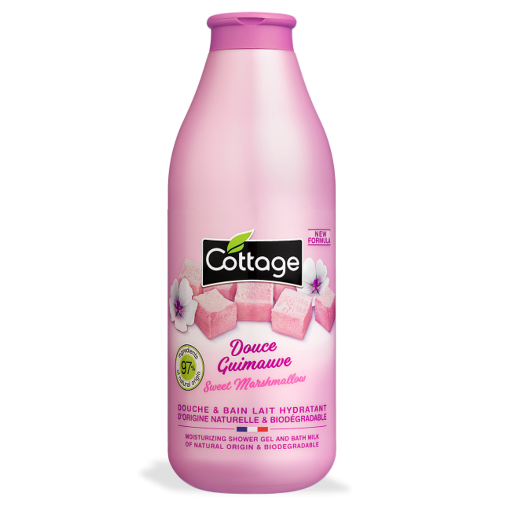 Cottage Shower Douce Guimauve 750ml