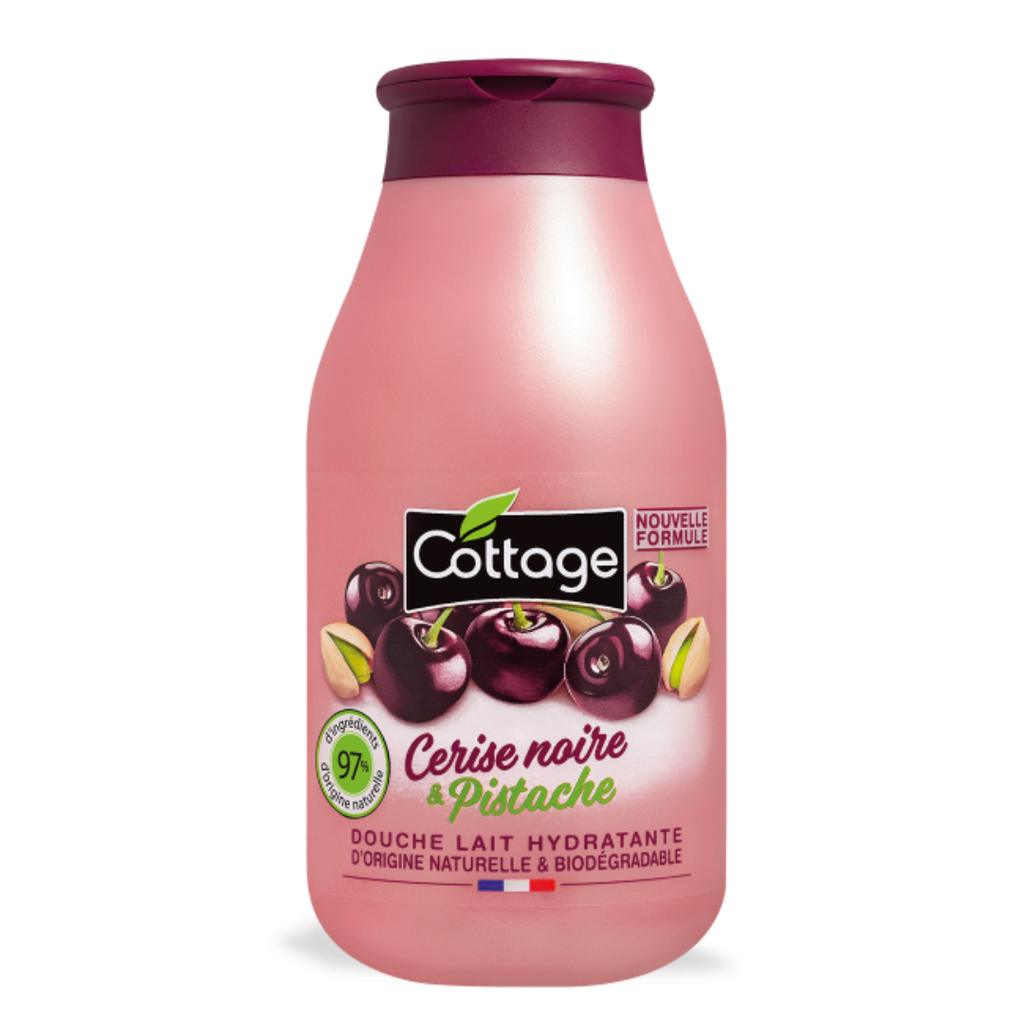 [3141389959668] Cottage Shower Cerise Noir & Pistache 250ml