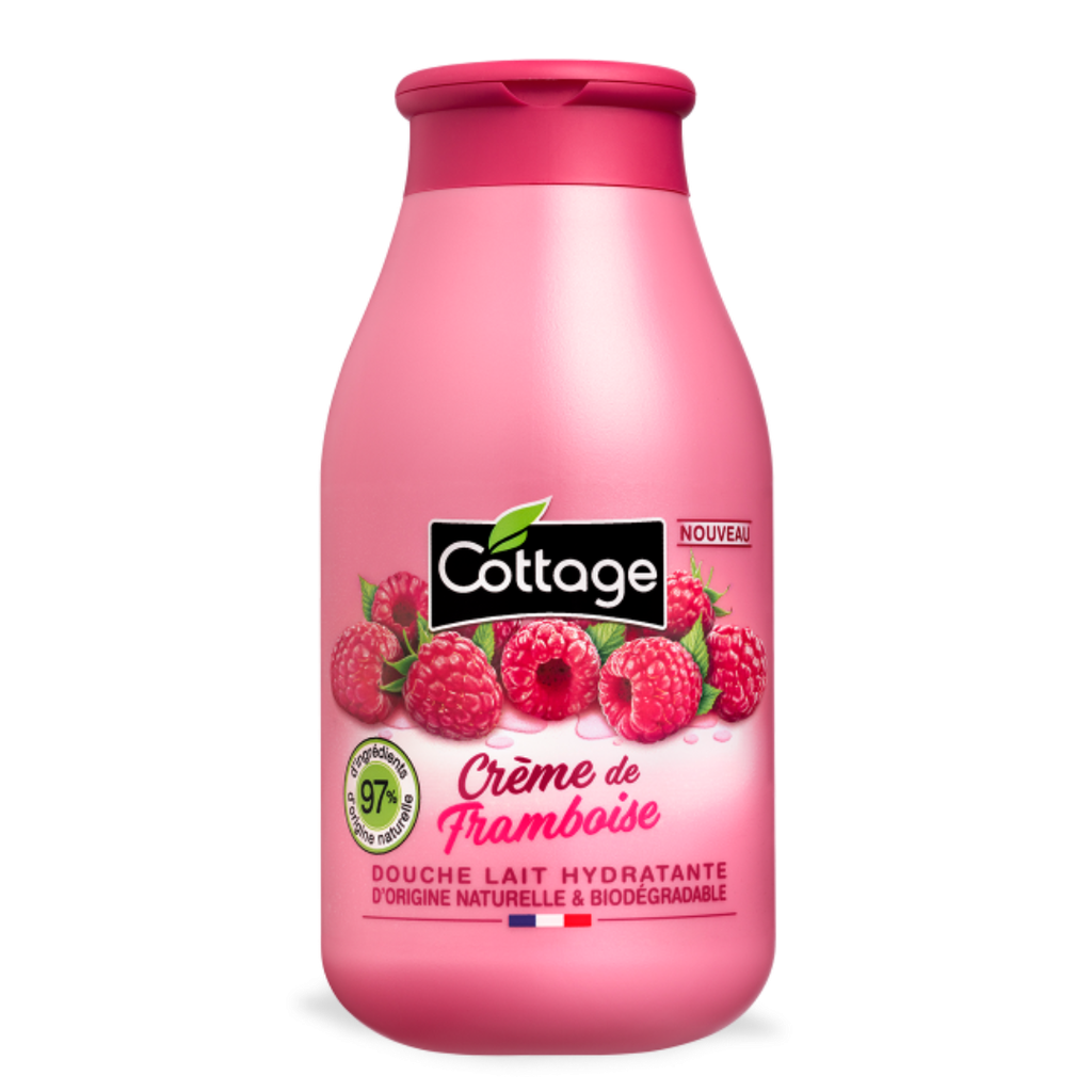 [3141389959798] Cottage Shower Crème de Framboise 250ml