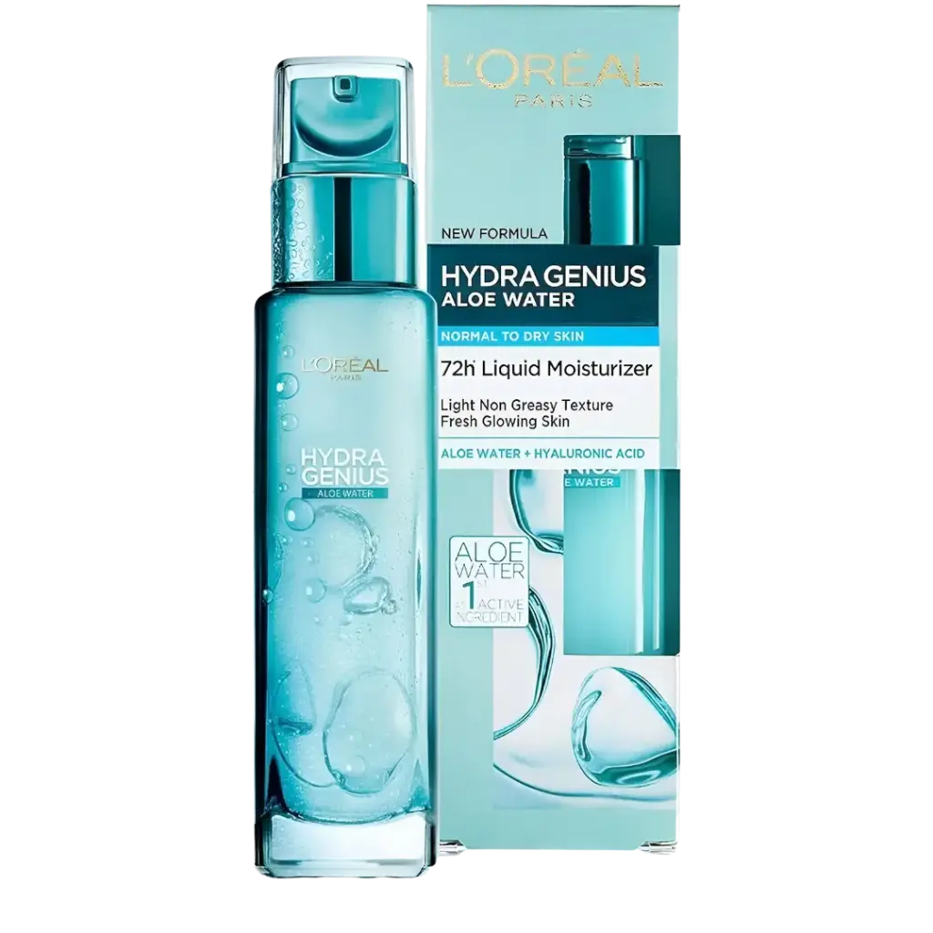 [363360] L'oréal Hydra Genius 72h Aloe Water Normal & Dry Skin 70ml