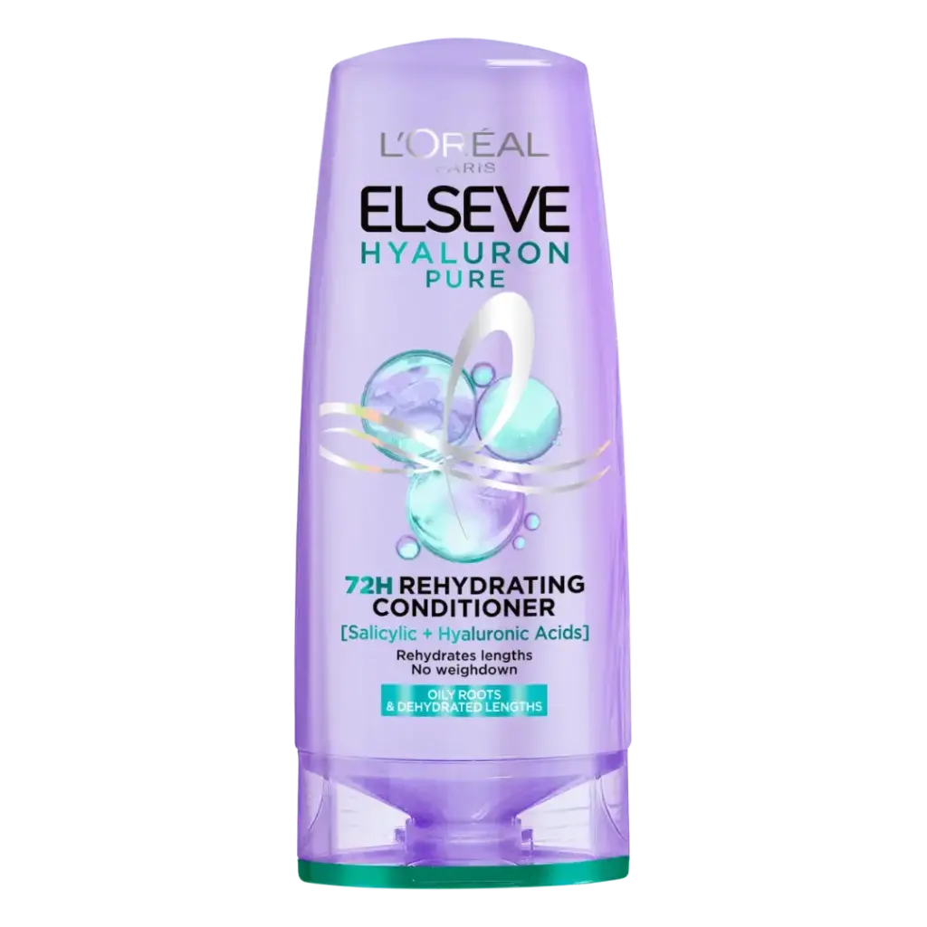 [670961] Elseve Pure Hyaluron 72h Rehydrating Conditioner 200ml