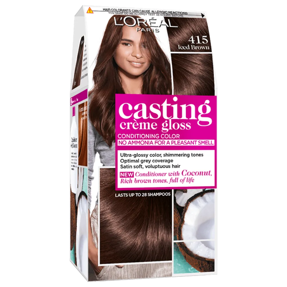 Casting coloration